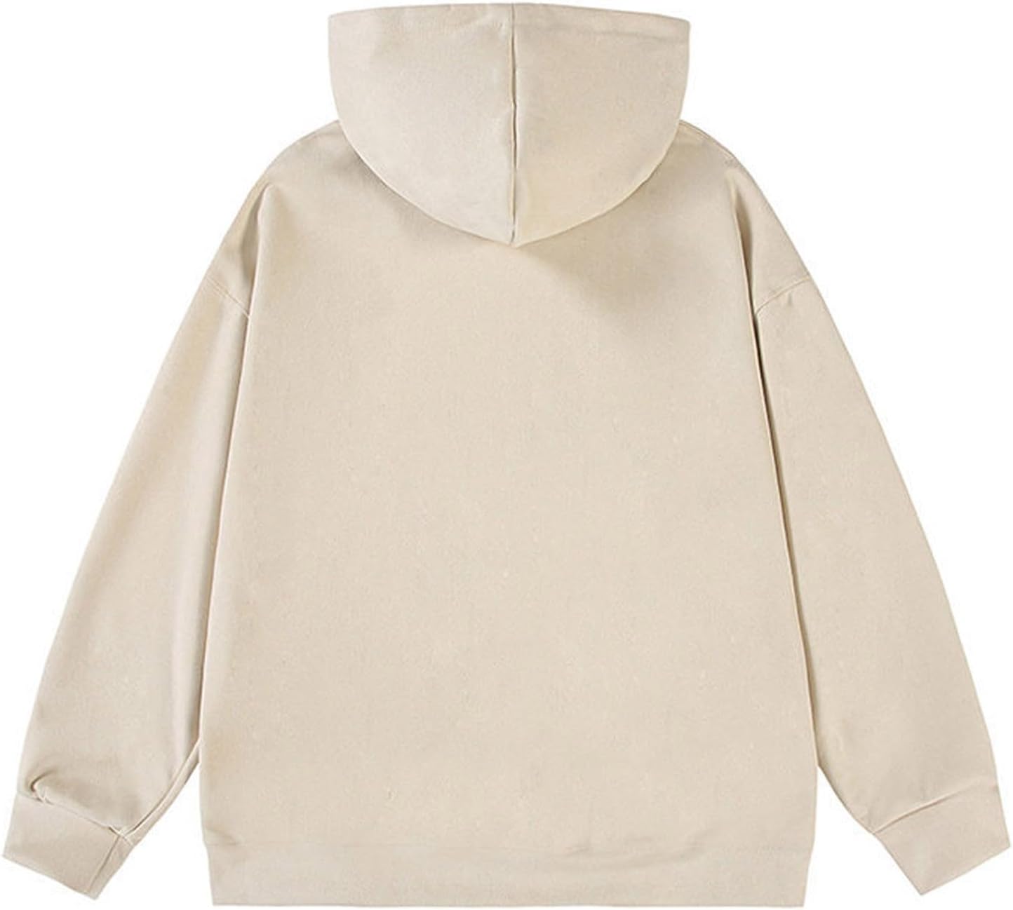 Men's Lightweight Hoodies Long Sleeve Casual Solid Color Sweatshirts Loose Fit Fashion Hooded Tops with Pocket